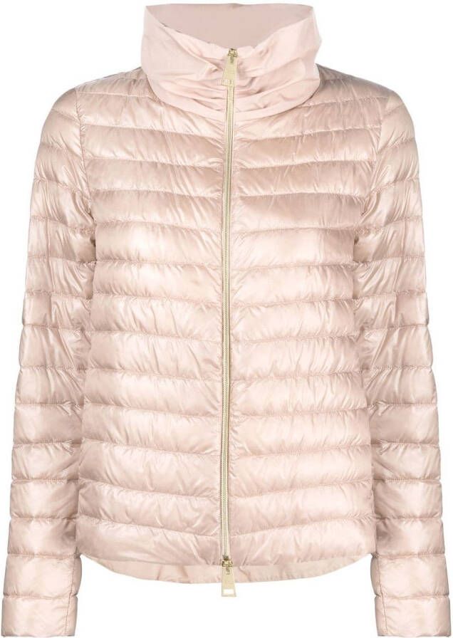 Herno padded down jacket Roze