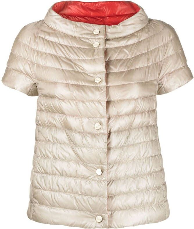 Herno Jack met korte mouwen Beige