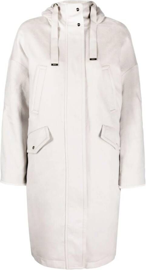 Herno Parka met capuchon Beige
