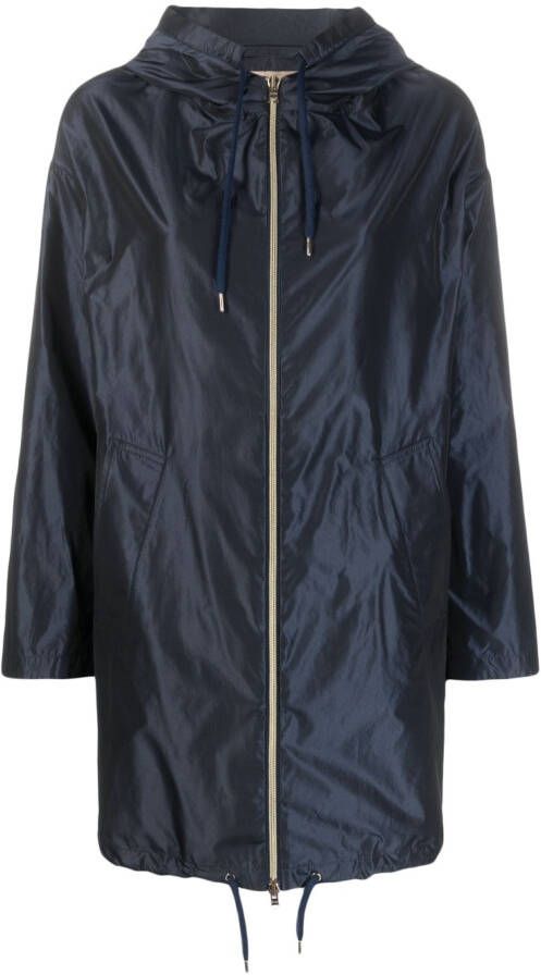 Herno Parka Blauw