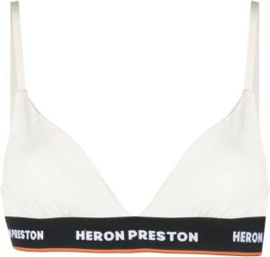Heron Preston Bh met logoband Wit
