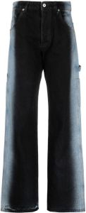 Heron Preston Carpenter gradient-print jeans Zwart
