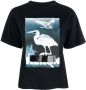 Heron Preston Zwart Logo T-Shirt Black Dames - Thumbnail 1