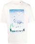 Heron Preston Lichte en natuurlijke witte T-shirts en Polos White Heren - Thumbnail 2