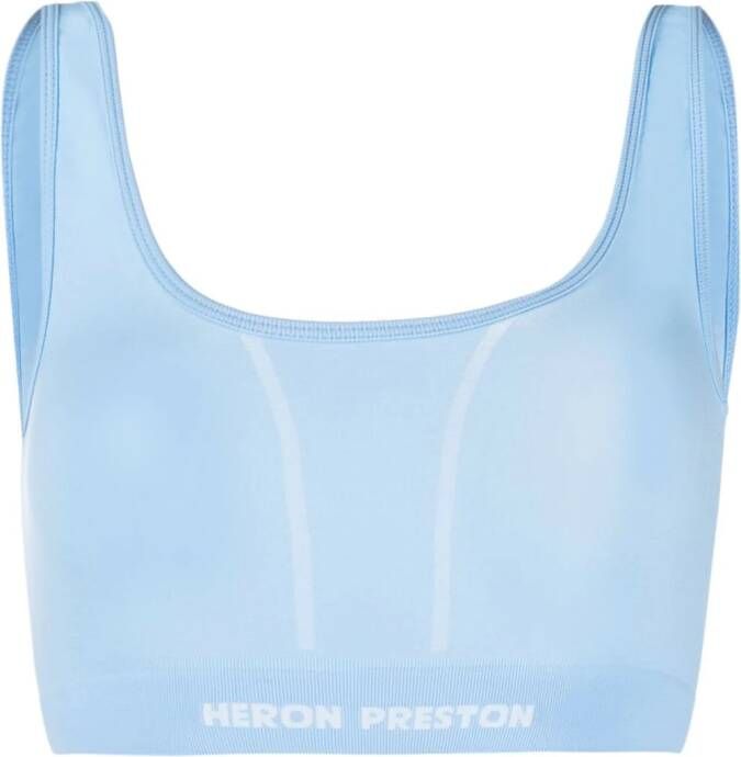 Heron Preston Cropped top Blauw