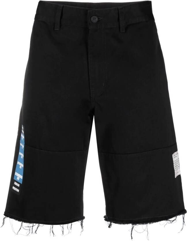 Heron Preston Denim shorts Zwart