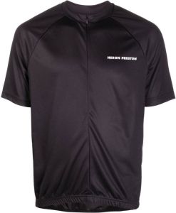 Heron Preston T-shirt met raglan mouwen Zwart