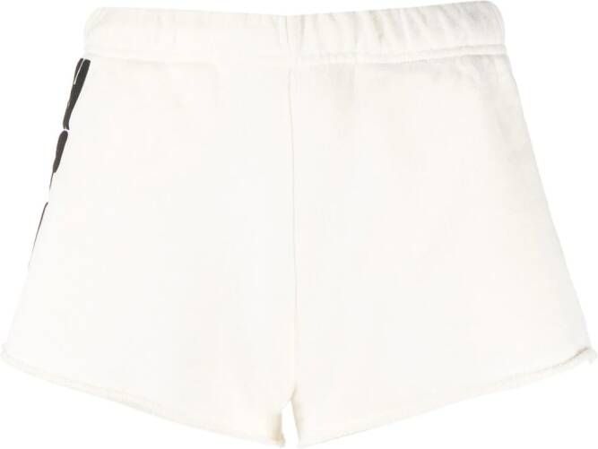 Heron Preston Elastische shorts Wit