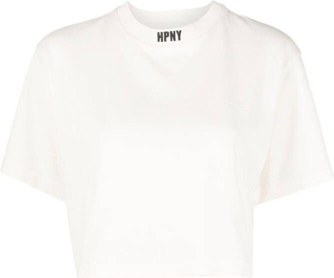 Heron Preston Cropped T-shirt Wit