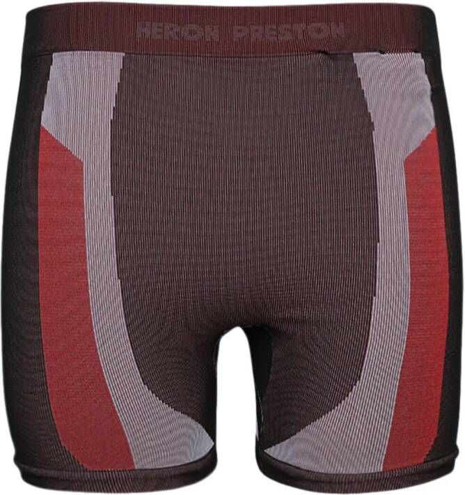 Heron Preston Geribbelde shorts Zwart