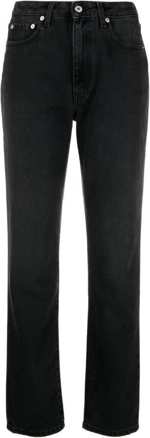 Heron Preston High waist jeans Zwart