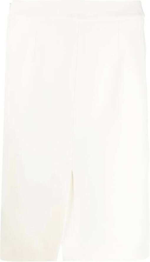 Heron Preston High waist kokerrok Beige