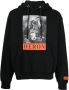Heron Preston Hoodie met grafische print Zwart - Thumbnail 1