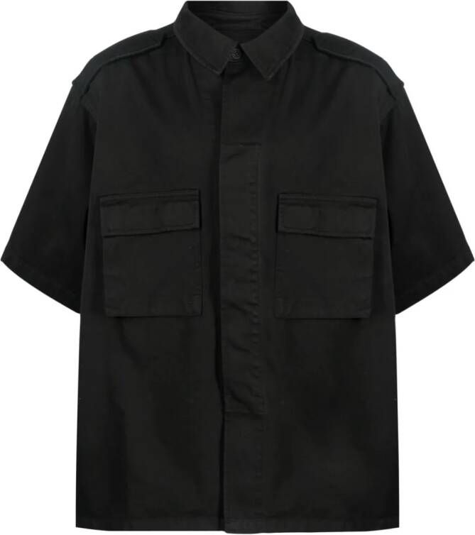 Heron Preston Overhemd met korte mouwen Zwart