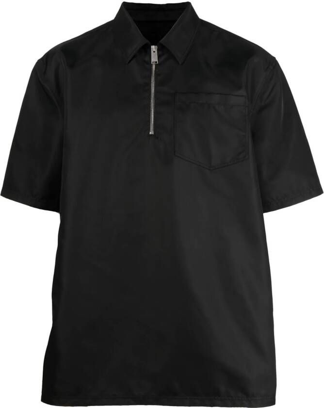 Heron Preston Overhemd met rits Zwart