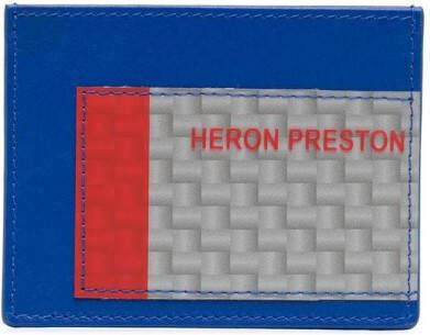 Heron Preston Pasjeshouder met logoband Blauw