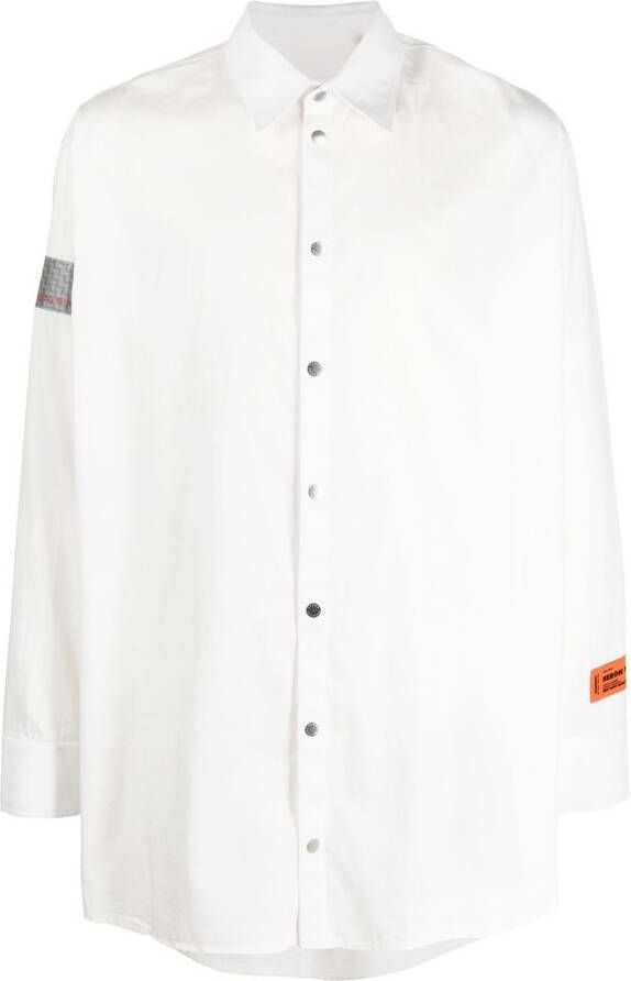 Heron Preston Overhemd met streepdetail Wit