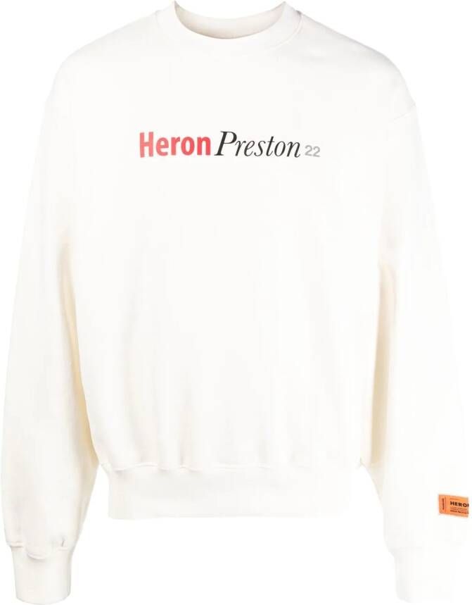 Heron Preston Sweater met grafische print Wit