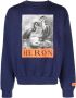 Heron Preston Sweater met logoprint Blauw - Thumbnail 1