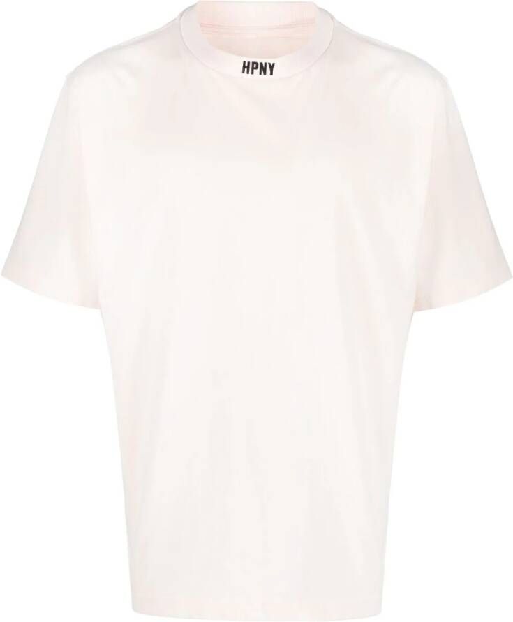 Heron Preston T-shirt met geborduurd logo Roze