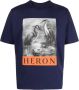 Heron Preston T-shirt met grafische print Blauw - Thumbnail 1