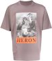 Heron Preston T-shirt met grafische print Bruin - Thumbnail 1