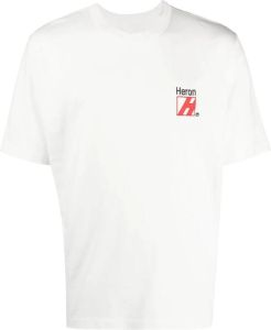 Heron Preston T-shirt met grafische print Wit