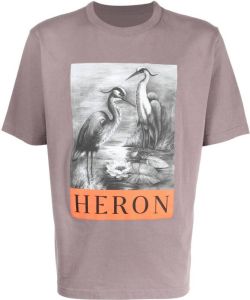 Heron Preston T-shirt met print Grijs