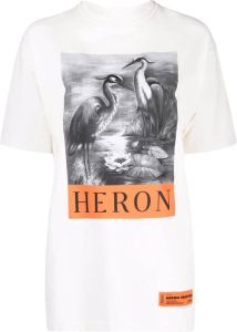 Heron Preston T-shirt met print Wit