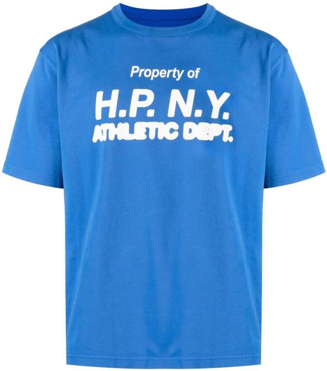 Heron Preston T-shirt met tekst Blauw