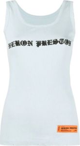 Heron Preston Tanktop met logoprint Blauw