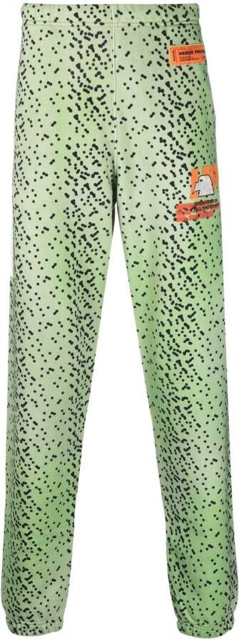 Heron Preston Trainingsbroek met stippen Groen