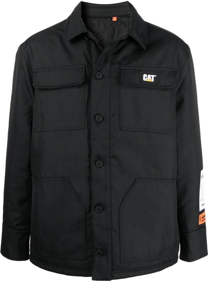 Heron Preston x CAT coachjack Zwart