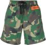 Heron Preston Zwembroek met logopatch Groen - Thumbnail 1