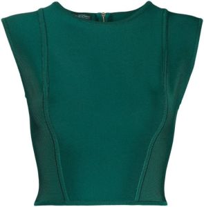 Herve L. Leroux Cropped top Groen
