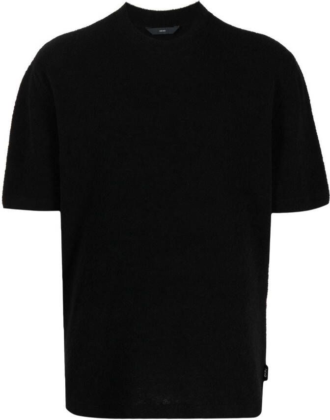 Hevo Gebreid T-shirt Zwart