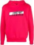 Hide&Jack Hoodie met logo Rood - Thumbnail 1