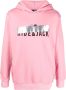 Hide&Jack Hoodie met logoprint Roze - Thumbnail 1