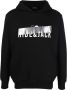 Hide&Jack Hoodie met logoprint Zwart - Thumbnail 1