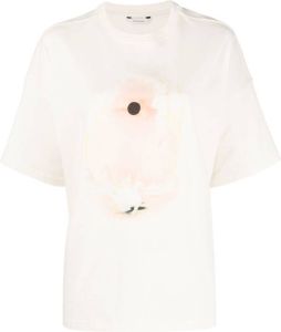 Holzweiler T-shirt met bloemenprint Beige