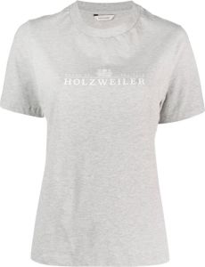 Holzweiler T-shirt met logoprint Grijs