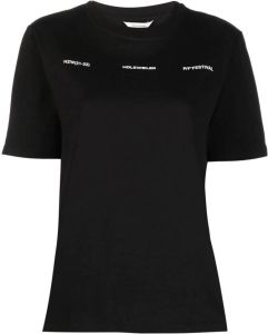Holzweiler T-shirt met grafische print Zwart
