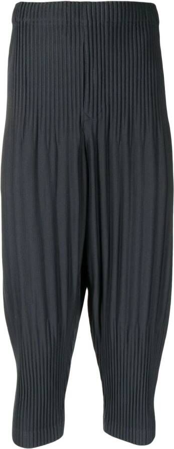 Homme Plissé Issey Miyake Cropped broek Zwart