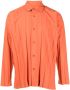 Homme Plissé Issey Miyake Overhemd met plooien Oranje - Thumbnail 1