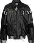 Honey Fucking Dijon Bomberjack met patchdetail Zwart - Thumbnail 1