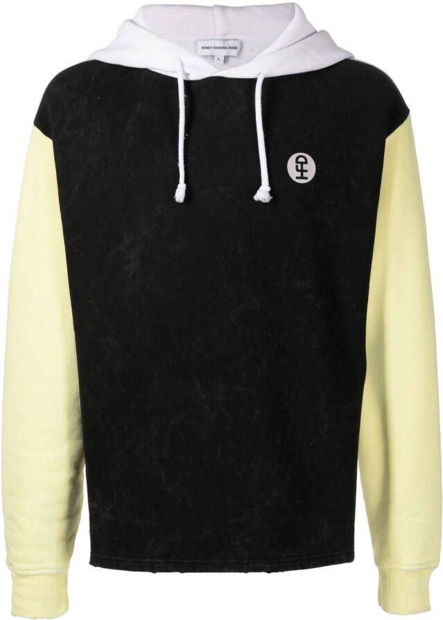 Honey Fucking Dijon Hoodie met print Zwart