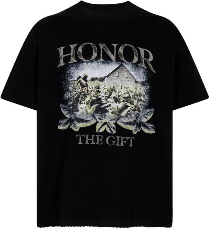 Honor The Gift T-shirt met korte mouwen Zwart