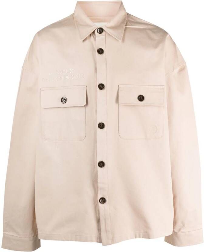 Honor The Gift Overhemd met lange mouwen Beige
