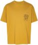 Honor The Gift T-shirt met zakdetail Geel - Thumbnail 1