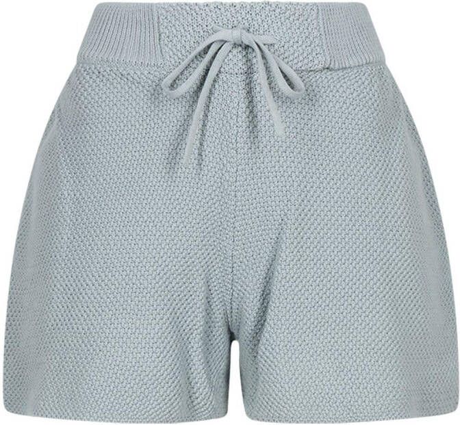 Honor The Gift Shorts met geborduurd logo Blauw
